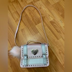Justice Pink and Silver Hand Bag